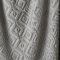Fusion Romo Fleece & Sherpa Throw, Grey