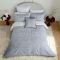 Bedeck of Belfast Mallory Gingham Duvet Set, Double, Navy & White
