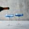 Anton Studio Design Empire Champagne Saucers, Set of 2, Blue