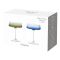 Anton Studio Design Empire Champagne Saucers, Set of 2, Blue