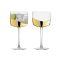 Anton Studio Design Wave Gin Glasses, Set of 2, Gold
