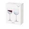 Anton Studio Design Wave Wine Glasses, Set of 2, Silver