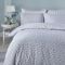 Cath Kidston Ticking Stripe Duvet Set, Super King, Blue