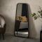Gallery Kurva Leaner Mirror, 123x57cm, Black