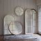 Gallery Eccleston Window Panel Round Mirror, 100x100cm, Clay