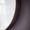 Gallery Keaton Round Mirror, 74x74cm, Walnut