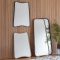 Gallery Kurva Rectangular Mirror, 81x61cm, Gold