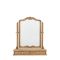 Gallery Chic Dressing Table Mirror, 73x60cm, Brown