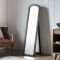 Gallery Beck Cheval Mirror, 160x42cm, Brushed Brass