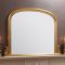 Gallery Thornby Overmantle Mirror, 118x94cm, Gold