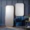 Gallery Logan Rectangular Mirror, 96x65cm, Distressed Champagne
