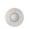 Gallery Bharta Mirror, 122x122cm, Whitewash