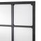 Gallery Margate Mirror, 150x133cm, Black
