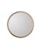 Gallery Keaton Round Oak Mirror, 74x74cm, Oak