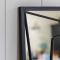 Gallery Wainscott Leaner Mirror, 75x160cm, Black
