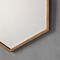 Gallery Helston Hexagonal Mirror, 90x60cm, Antique Gold
