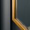 Gallery Helston Hexagonal Mirror, 90x60cm, Antique Gold