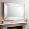 Gallery Vasto Rectangular Mirror, 122x91cm, Silver
