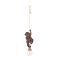 Smart Garden Monkey Rope! Solar Outdoor Figurine