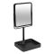 5five Tabletop Pivoting Mirror, 15x39cm, Black