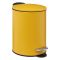 5five Colours Soft Close Pedal Bin, 3L, Mustard
