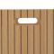 5five Tasso Bois Storage Basket, 31x31cm, Beige