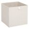 5five Lauria Fabric Storage Box, 31x31cm, Beige