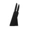5five Knife Block, 6 Piece Set, Black