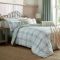 Laura Ashley Sherston Duvet Set, King, Powder Blue