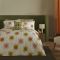 Orla Kiely Abacus Flower Duvet Set, Single, Sunrise