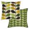 Orla Kiely Multi Stem Cushion, Fern & Ochre