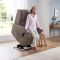 Celebrity Farndon Petite Lift & Rise Recliner Fabric Armchair, Luna Peacock