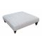 Casa Ashton Fabric Footstool, Jace Linen