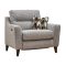 Casa Arno Fabric Power Recliner Snuggler Chair, Tilly Stone
