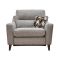 Casa Arno Fabric Power Recliner Snuggler Chair, Tilly Stone