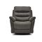 La-Z-Boy Anderson Power Recliner Fabric Chair with Head Tilt, Altara Charcoal