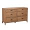 Casa Jura 6 Drawer Wide Chest of Drawers