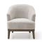 Casa Elsie Fabric Accent Chair, Natural