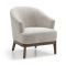 Casa Elsie Fabric Accent Chair, Natural