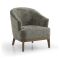 Casa Elsie Fabric Accent Chair, Olive