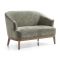 Casa Elsie 2 Seater Fabric Sofa, Olive