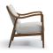 Casa Teri Fabric Accent Chair, Grey
