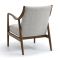 Casa Teri Fabric Accent Chair, Grey
