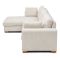 Casa Sorrel Chaise Fabric Sofa Bed, Natural