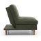 Casa Selina Fabric Accent Chair, Olive