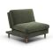 Casa Selina Fabric Accent Chair, Olive