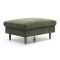 Casa Selina Fabric Footstool, Olive