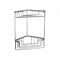 Miller Classic Two Tier Corner Basket, Chrome