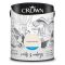 Crown Matt Emulsion Paint, 5L, Cream White