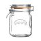 Kilner Square Clip Top Jar, 1 Litre